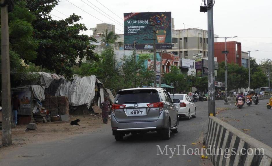 Hoardings on Mogappair East in Chennai, Hoardings Company in Chennai, Flex Banner
